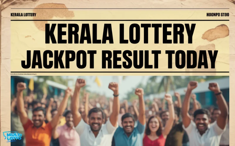 kerala lottery jackpot result today